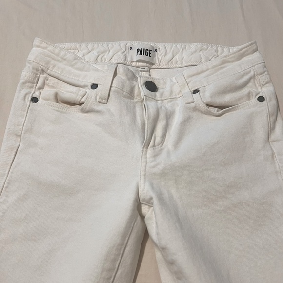 3 for 1 All White Jean Bundle • Straight Leg Boot Cut & Skinny • Hudson & Paige - Picture 11 of 14